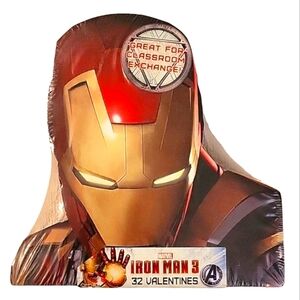 NEW Iron Man III Valentines in Collector's Box **RARE**